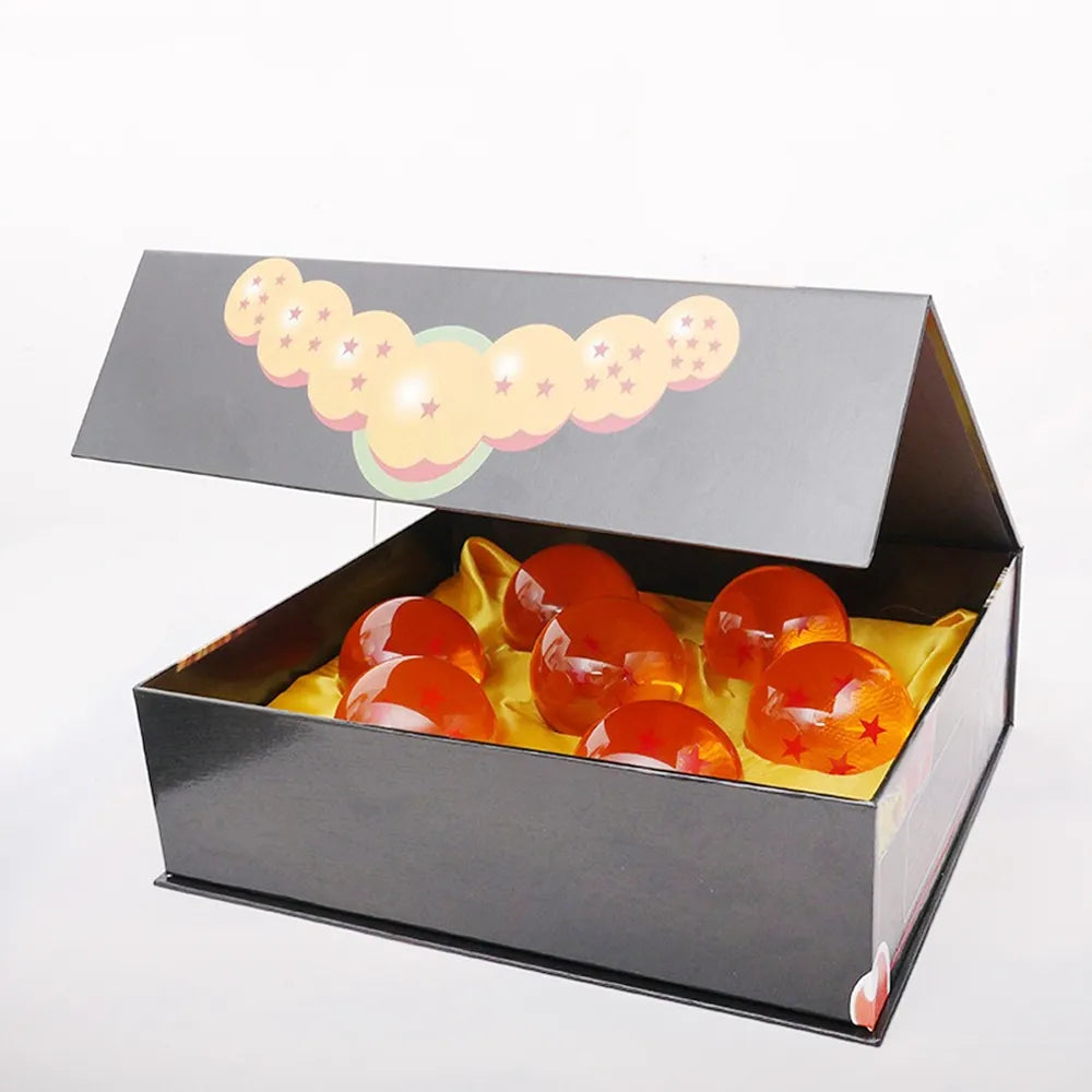 DRAGON BALL Z BALLS 4.3CM SET OF 7 WITH BOX