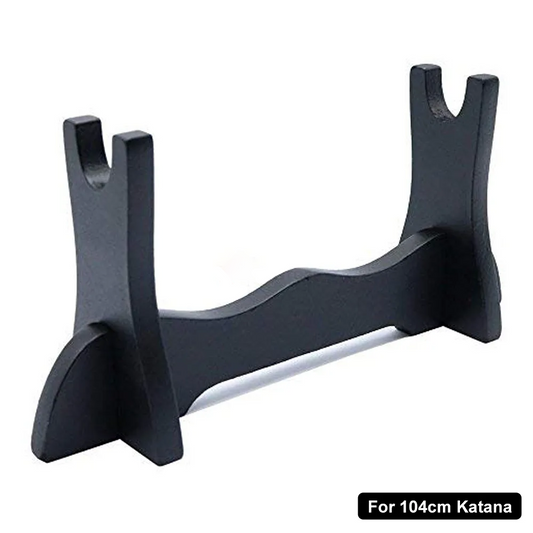 Single Layer Wooden Stand For 104cm Katana